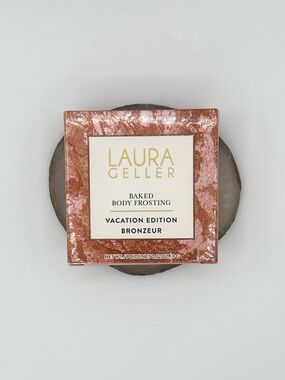 LAURA GELLER Baked Body Frosting Vacation Edition *Tahitian Glow* 0.32 oz. NIB